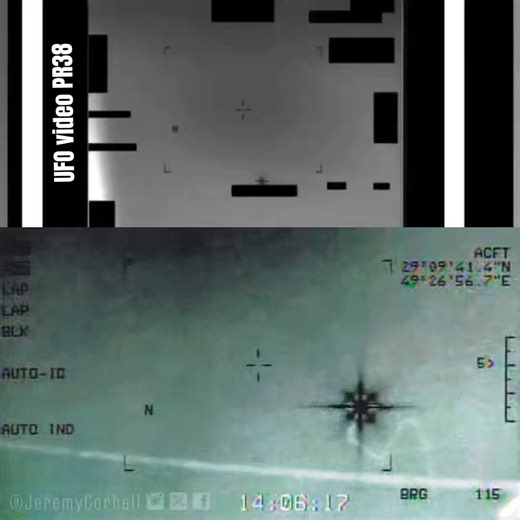 🚨🇺🇸 The viral “Chandelier UFO” has been debunked.The image, promoted by Jeremy Corbell as a mysterious UAP filmed over the Persian Gulf and allegedly confirmed by U.S. intelligence, is not an actual object.According to detailed analysis, the “chandelier” shape is a diffraction artifact, an optical glitch caused by a bright light source viewed through the camera system on an MQ-1B Predator drone (specifically the AN/AAS-52 Multi-Spectral Targeting System).The strange spikes and patterns are cr