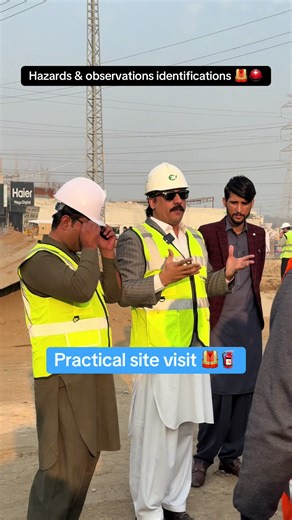 Site visit practical training 🦺🧯#OHS_Academy_swabi #OHS_Academy_Mardan #safetycourse #admissionopen2025_2026 #admissionopen2025_2026