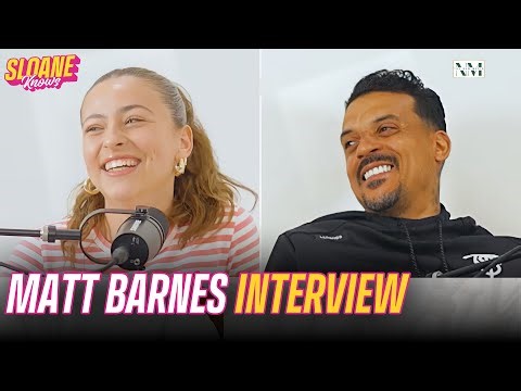 Matt Barnes Reveals Untold Kobe Bryant Stories, Talks "We Believe" Warriors | Sloane Knows! Podcast
