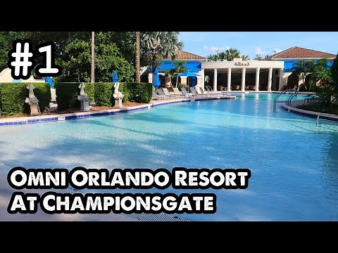 Omni Orlando Part 1: Room Tour, Exploring The Resort, Main Pool, Lazy River, Wave Pool - ParoDeeJay