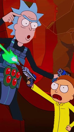 Morty Using 1% of His Brain Against Rick