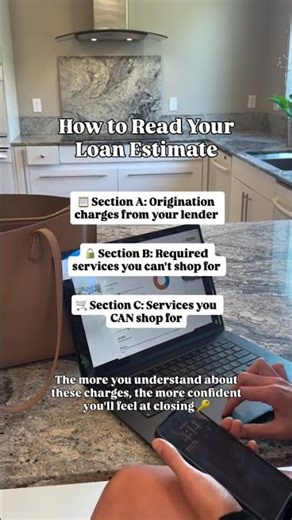 Your Loan Estimate breaks down every cost associated with your mortgage...