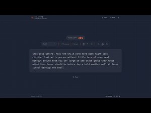 Velotype | Minimal, focused typing test to boost speed.