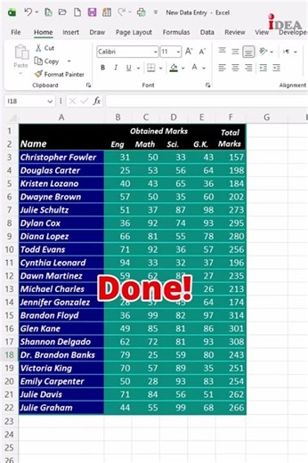 Format Excel Tables in Seconds! ⚡ Hidden Excel Shortcut