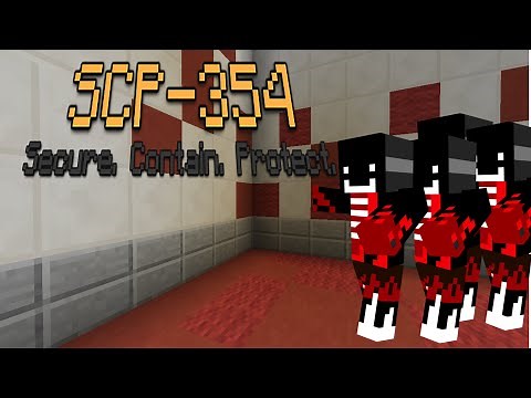 SCP-354 Containment Breach Test Minecraft