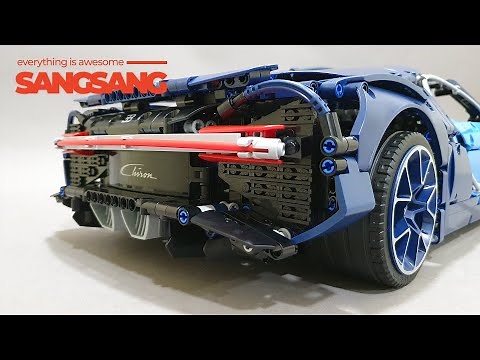 LEGO TECHNIC Bugatti Chiron-Lego Speed build