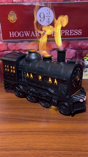 Essential oils + this train = heaven #werdream #trainhumidifier #cozyvibes #humidifier #homedecorusa