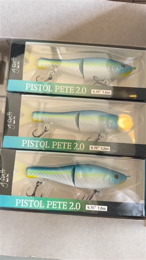 The Mother Load of 2.0 GRATT Glidebaits has arrived! I can’t wait to get these on the water! #grattbaits #gillzandthrillzwithguida FISHINGISLIFE #glidebaitfishing | Clay "The Carpenter" Guida