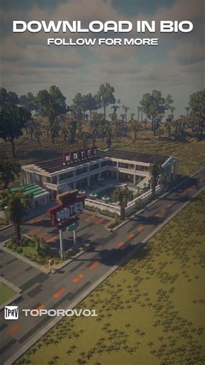 CLASSIC ROADSIDE MOTEL | RETRO AMERICAN STYLE 🏨✨