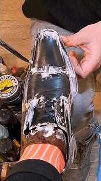 Ultimate Shining This Shoe 😱😱😱 #asmr #restoration #satisfying
