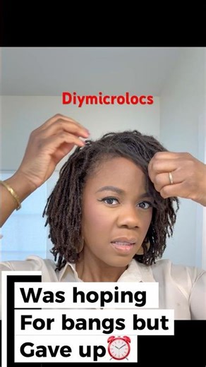 Microlocs Morning! You can do this ❤️#microlocjourney #microlocstyles