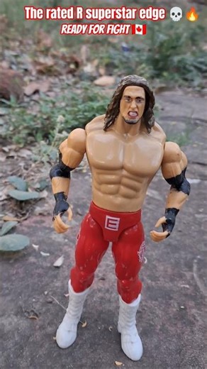 wwe &wwf the legendary the rated R superstar edge 🔥custom action figure 💀
