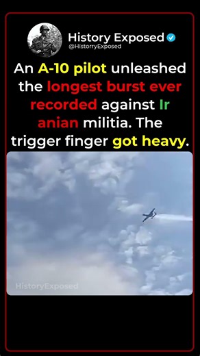 When an A-10 Pilot Held the Trigger Too Long 🔫✈️