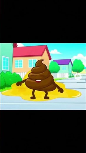 When Pee meets Poop 💩. #shorts #pee #peepee #poop #funny #fun #new #ai #cartoon #memes