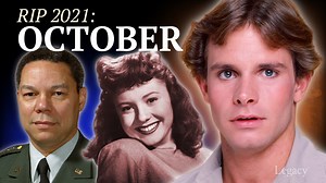 General Colin Powell, The Andy Griffith Show costar Betty Lynn, Bosom Buddies star Peter Scolari, and “Only in America” singer Jay Black were just a few of the familiar faces we said goodbye to in October. | Legacy.com