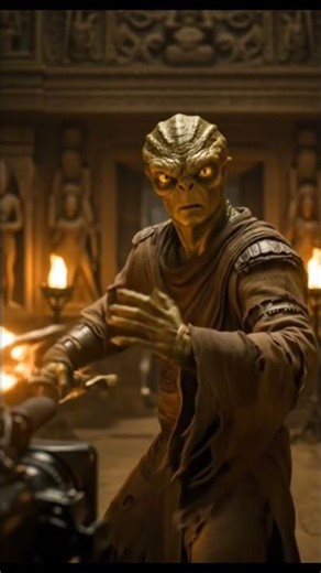 Ancient Alien Warrior Shows Legendary Moves ⚔️