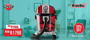 Trap dirt, bacteria, germs and bad odours with Genesis HydroVac range of vacuum cleaners. Perfect for pet owners and people with allergies. Various models to suit your pocket and home. | Verimark - Pty Ltd