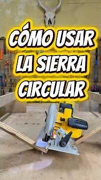 How to use a circular saw #saw #tools #woodworking #carpentry #tutorial