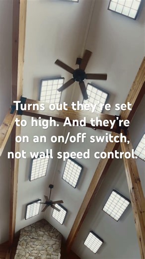 52" Hunter Original (Taiwan) ceiling fans starting up abnormally