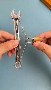 1M views · 20K reactions | How do you remove this lock from the wrench?#puzzle#iq#iqtest | Univea46 | Facebook