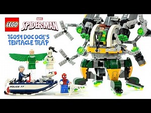 LEGO® Marvel Spider-Man Doc Ock's Tentacle Trap 76059 Speed Build w/ Vulture & White Tiger