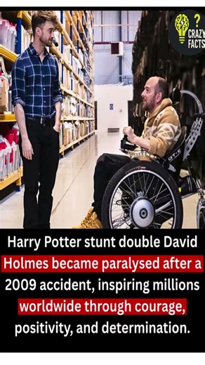 "Harry Potter Stunt Double David Holmes Became Paralyzed After a 2009 Accident, Now INSPIRING