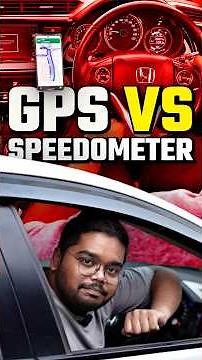 GPS Vs Speedometer 🛰️ #cars24