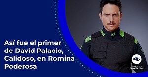 David Palacio, actor de Romina Poderosa, recordó cómo fue su primer beso, ¿se arrepiente?
