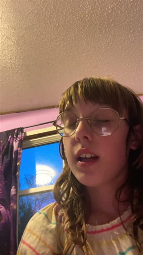 First time singing in front of people