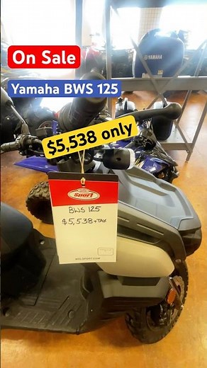 2024 Yamaha Bws 125 Scooters #escooter #yamahabws #yamaha #revsyourheart