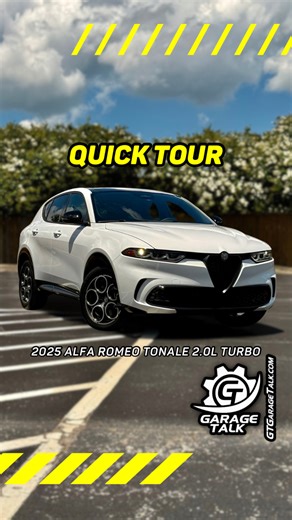 Last year we tested the first Alfa Romeo hybrid in the lit new Tonale. For 2025 they have introduced this Alfa Romeo Tonale 2.0L Turbo. Serving as the entry point to the Italian brand, this small Alfa won’t break the bank while still offering a potent engine and good looks. Price As Tested: $39,930 (Includes Destination) #GTGarageTalk #AlfaRomeo #Tonale #AlfaRomeoTonale #SUV #CarReview #NewCar #TXAutowriters | GT: Garage Talk