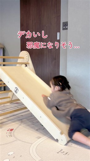 コンパクトなジャングルジムで楽しいおうち遊び