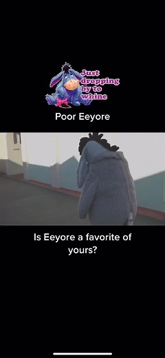Who else loves Eeyore? #disney #winniethepooh #eeyore #disneyland #disneyworld #magickingdom #disneytiktok