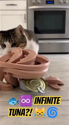 🐱 Infinite Tuna Glitch?! The Cat That Opened a Pocket Dimension Can! 🌀🐟