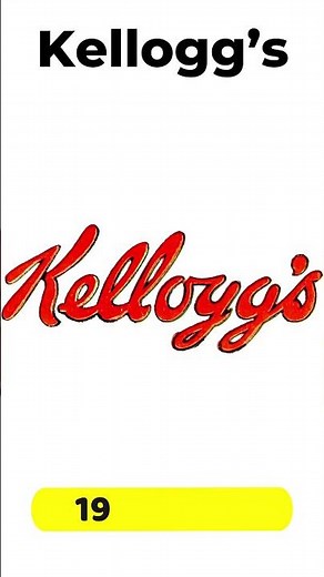 Kellogg’s logo history #Cereal #Breakfast #MorningRoutine #HealthyEating #StartYourDay #Food