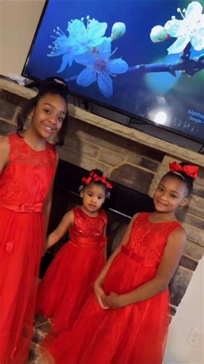 Three beautiful princesses ready for a night of dancing, laughter, and daddy-daughter memories ❤️ Mikal Kali Abdullah | Tyesha Abdullah