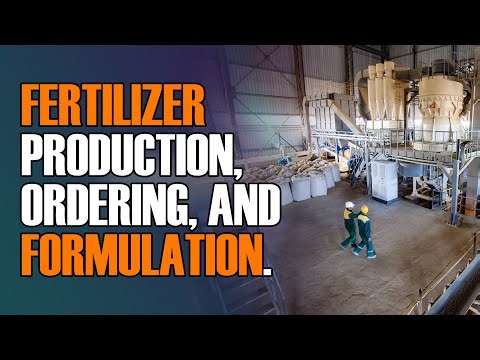 Fertilizer Production, Ordering, and Formulation for Turfgrass