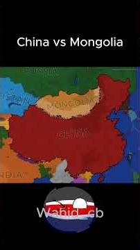 China vs Mongolia World War Simulation
