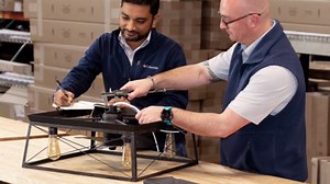 Progress Lighting Classic Collection 1-Light Brushed Nickel Etched Glass Traditional Bath Vanity Light P300233-009