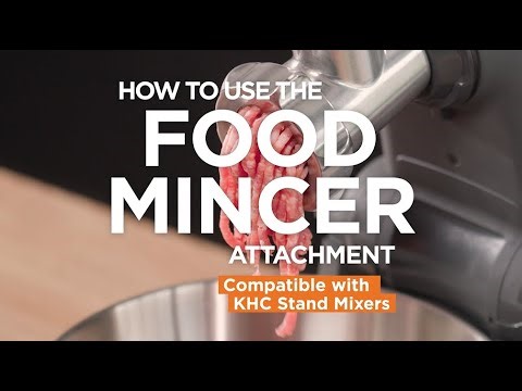 Multi Tasker | How to use the food mincer attachment