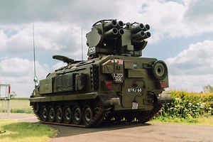 There's a Road-Legal Alvis Stormer High-Velocity Missile Tank For Sale