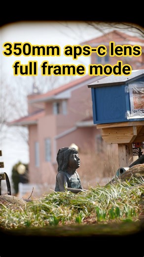 350mm COMPRESSION & Vignetting TEST (Sony 70-350mm + a7C2 ff mode (a7iv* FX2*) #photography #nyc