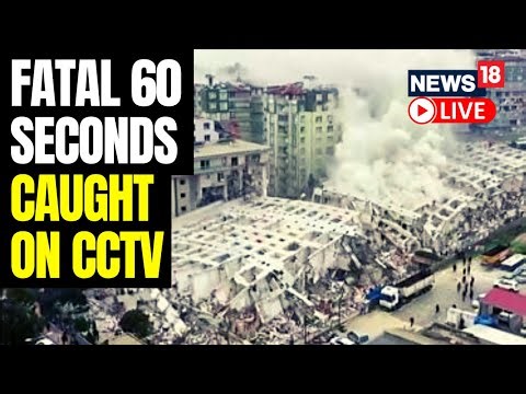 CCTV Captures Moment Massive Quake Hits Turkey, Building Collapses | Turkey Earthquake 2023 Updates