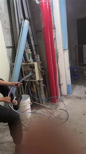 水電學徒第十五天 #水電 #彰化 #推薦 #拉線