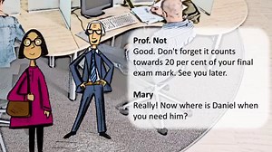 Do you like deadlines? In our drama, English at University, Mary's needs more time to finish her work, even though it is not her fault. Will she succeed? Watch this... | BBC Learning English