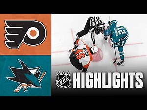 Flyers vs. Sharks | NHL Highlights | March 21, 2026