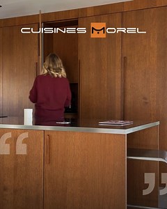 Quand l'œil expert d'Inside Closet rencontre le savoir-faire Cuisines Morel. ✨ Pour sa rénovation, Anne-Sophie a imaginé un espace à son image : chaleureux, fonctionnel et résolument élégant. Une cuisine pensée pour vivre, recevoir et durer, où chaque détail a été dessiné sur-mesure pour s'intégrer parfaitement à l'architecture de sa maison. Découvrez en images cette réalisation unique qui allie matières nobles et lignes intemporelles. Envie de la même exigence pour votre intérieur ? Prenez rend