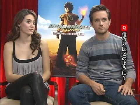 Dragonball Evolution Justin Chatwin and Emmy Rossum Interview
