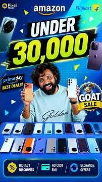 ⚡ Top Phones Under ₹30K | Amazon & Flipkart Sale