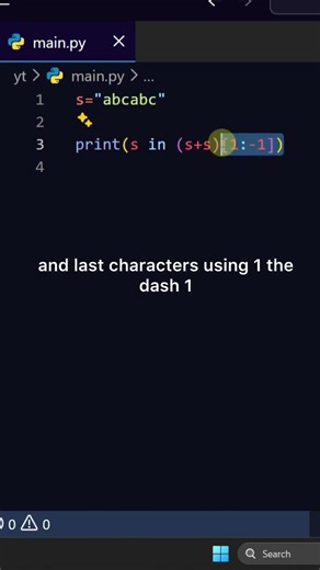 Check string is repeating pattern #coding #python #programming